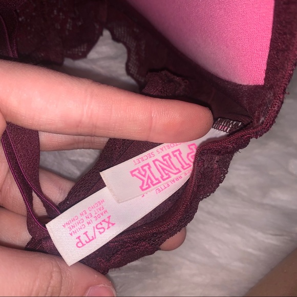 NWOT vs pink bralette - Picture 3 of 3